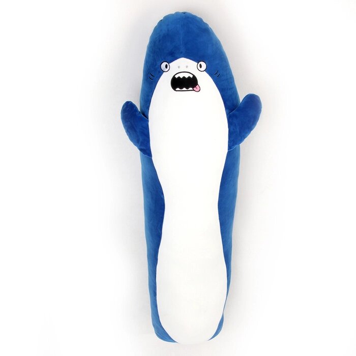 Мягкая игрушка «Акула», 110 см, цвет синий от компании Интернет - магазин Flap - фото 1