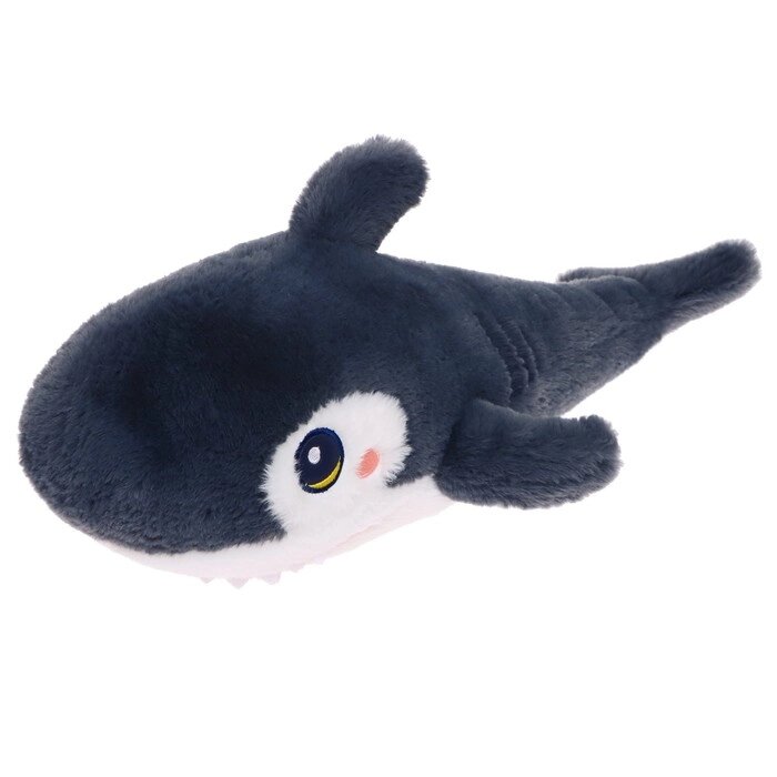 Мягкая игрушка «Акула», цвет тёмно-серый, 45 см от компании Интернет - магазин Flap - фото 1