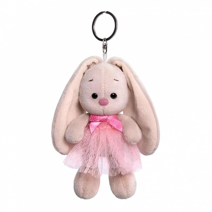 Мягкая игрушка-брелок «Зайка Ми в розовой юбке и с бантиком», 14 см от компании Интернет - магазин Flap - фото 1