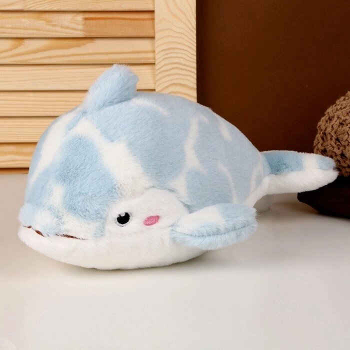 Мягкая игрушка «Дельфин», 32 см, цвет голубой от компании Интернет - магазин Flap - фото 1