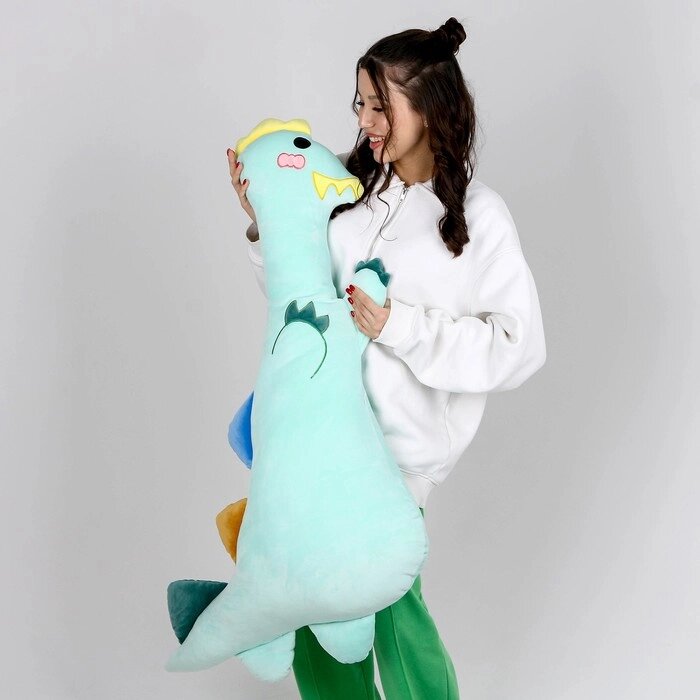 Мягкая игрушка «Динозавр», 105 см, цвет зелёный от компании Интернет - магазин Flap - фото 1