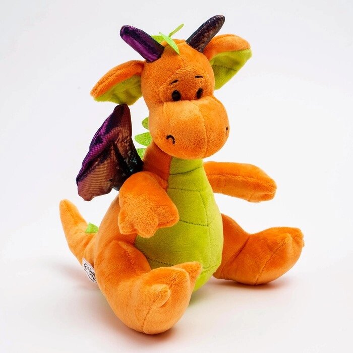 Мягкая игрушка «Дракон», 23 см, цвет оранжевый от компании Интернет - магазин Flap - фото 1