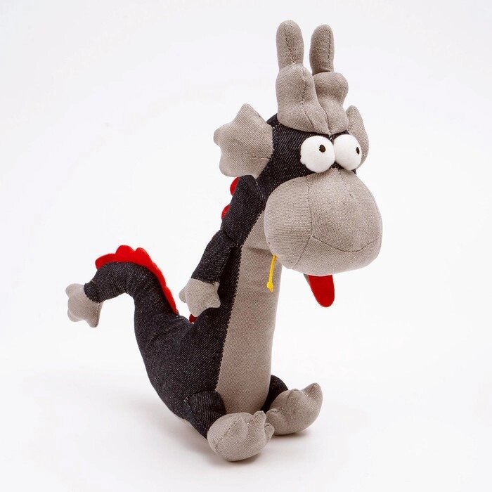 Мягкая игрушка «Дракон», 26 см, цвет серый от компании Интернет - магазин Flap - фото 1