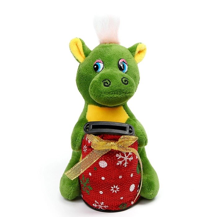 Мягкая игрушка «Дракончик» с копилкой, 14 см, цвет МИКС от компании Интернет - магазин Flap - фото 1