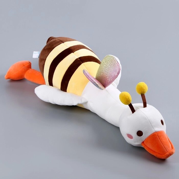Мягкая игрушка «Гусь» в костюме пчёлки, 70 см от компании Интернет - магазин Flap - фото 1