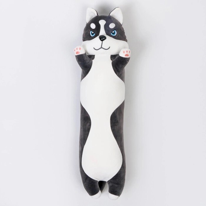 Мягкая игрушка «Хаски», 65 см, цвет серо-белый от компании Интернет - магазин Flap - фото 1