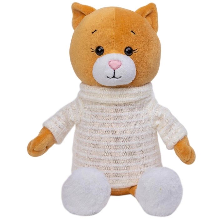 Мягкая игрушка «Кошка Марта в валенках и свитере», 25 см от компании Интернет - магазин Flap - фото 1