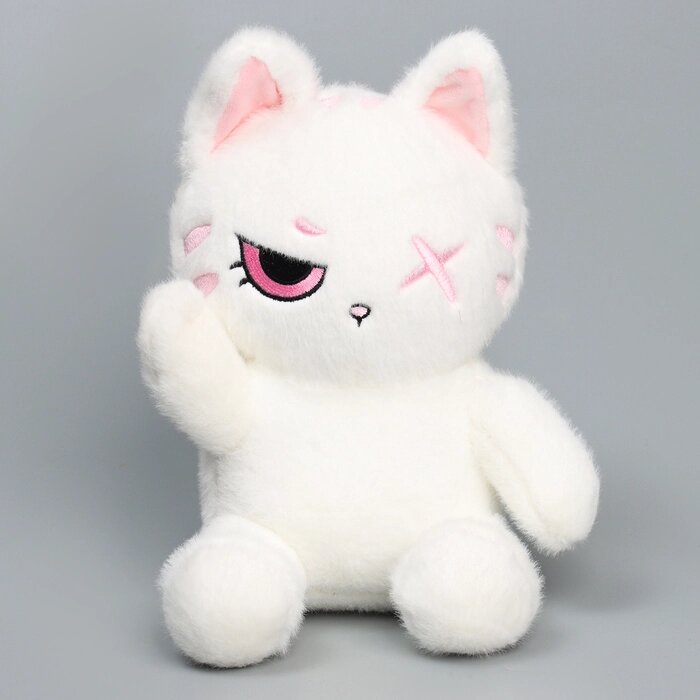 Мягкая игрушка «Кот», 20 см, цвет белый от компании Интернет - магазин Flap - фото 1