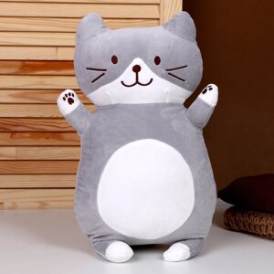 Мягкая игрушка «Кот», 45 см, цвет серый