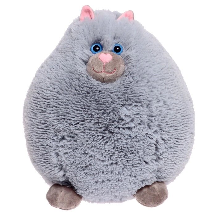 Мягкая игрушка «Кот Пушистик», цвет серый, 30 см от компании Интернет - магазин Flap - фото 1