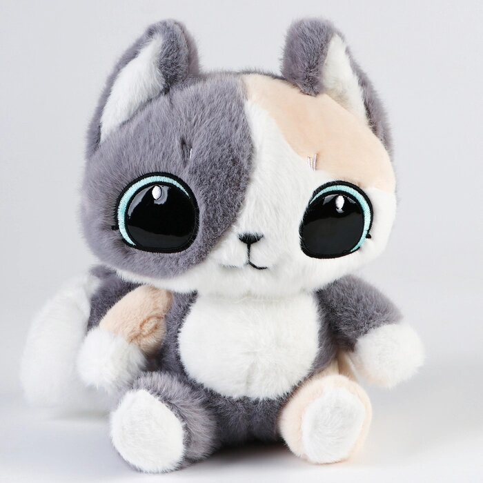 Мягкая игрушка «Котик», 23 см, цвет серый от компании Интернет - магазин Flap - фото 1