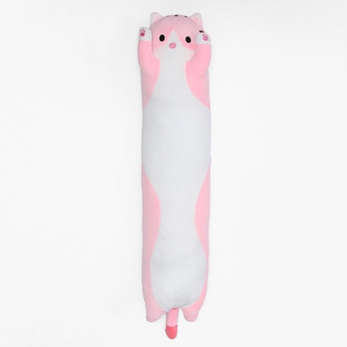 Мягкая игрушка «Котик», 90 см, цвет розовый от компании Интернет - магазин Flap - фото 1
