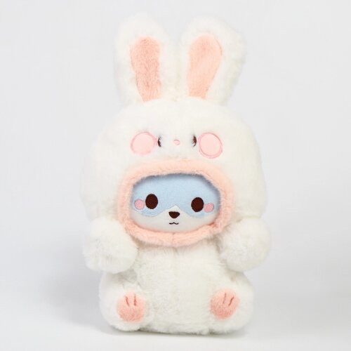 Мягкая игрушка "Котик в костюме зайца", 23 см