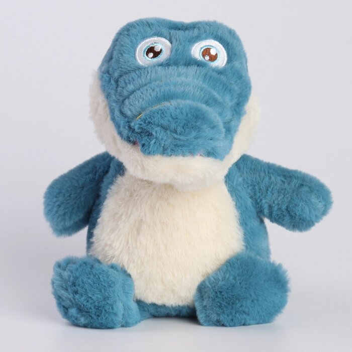 Мягкая игрушка "Крокодил", 22 см, цвет синий от компании Интернет - магазин Flap - фото 1