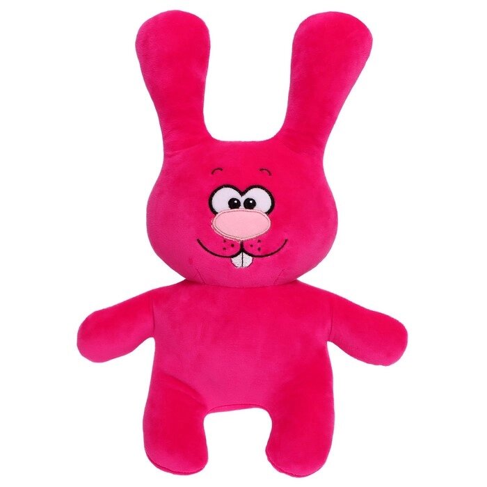 Мягкая игрушка «Кролик Счастливчик», цвет фуксия, 20 см от компании Интернет - магазин Flap - фото 1