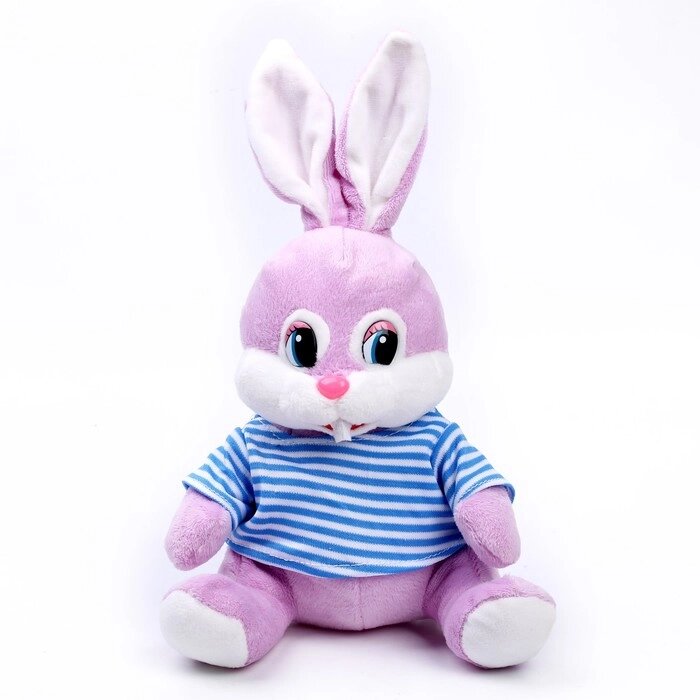 Мягкая игрушка «Кролик в футболке», 20 см от компании Интернет - магазин Flap - фото 1