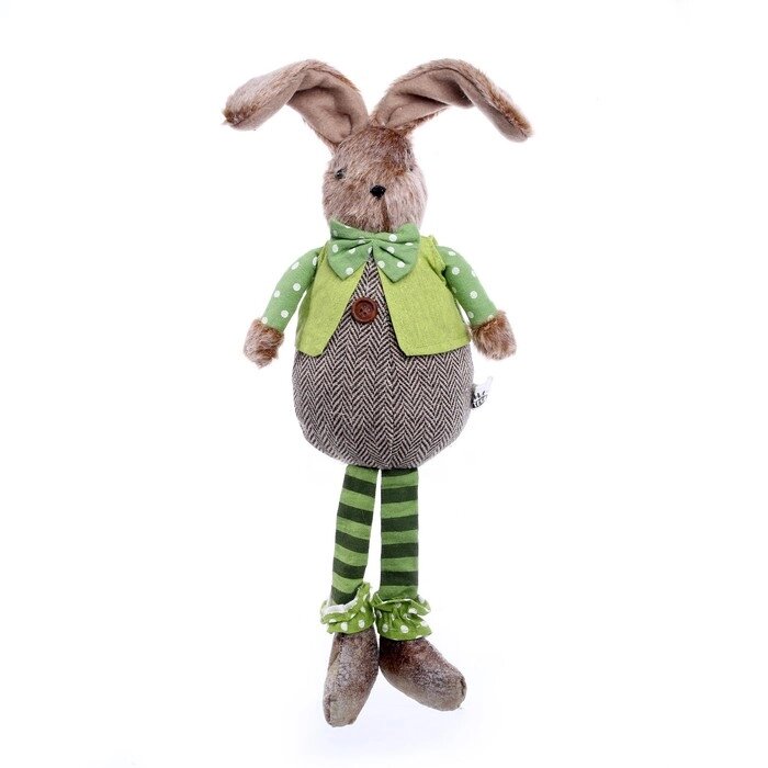 Мягкая игрушка «Кролик», в горох от компании Интернет - магазин Flap - фото 1