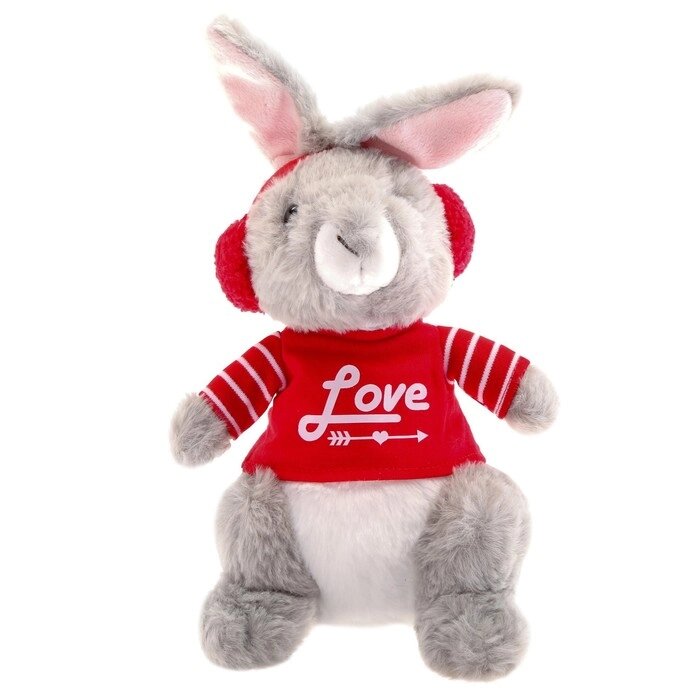 Мягкая игрушка «Кролик в наушниках» от компании Интернет - магазин Flap - фото 1