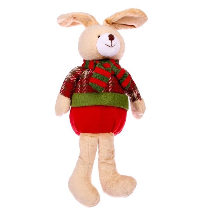 Мягкая игрушка «Кролик в шарфе», виды МИКС от компании Интернет - магазин Flap - фото 1