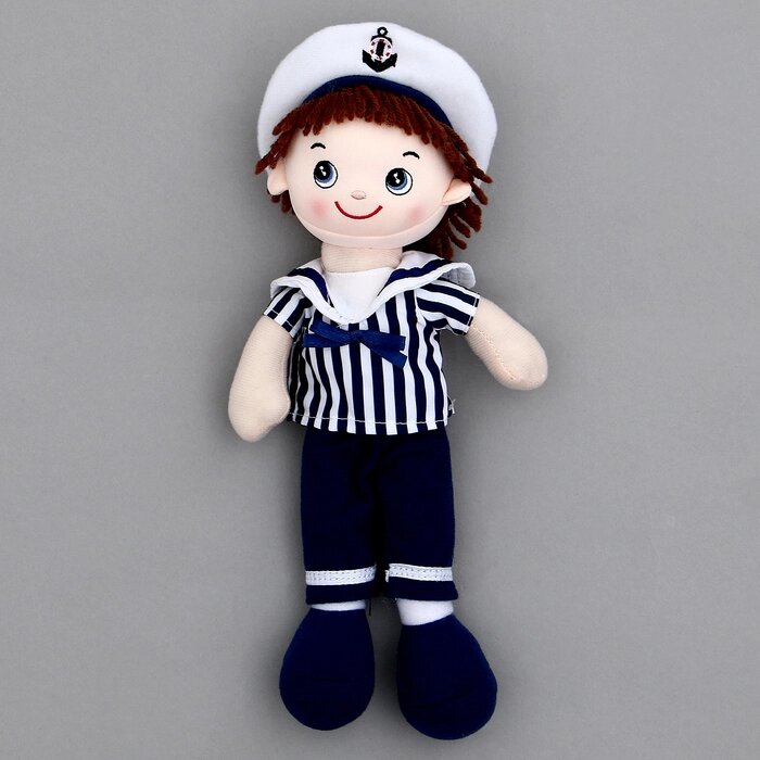 Мягкая игрушка «Кукла», моряк, 30 см от компании Интернет - магазин Flap - фото 1