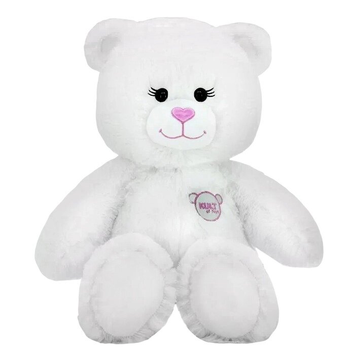 Мягкая игрушка «Медведь», 3 открытки, цвет белый, 65 см от компании Интернет - магазин Flap - фото 1