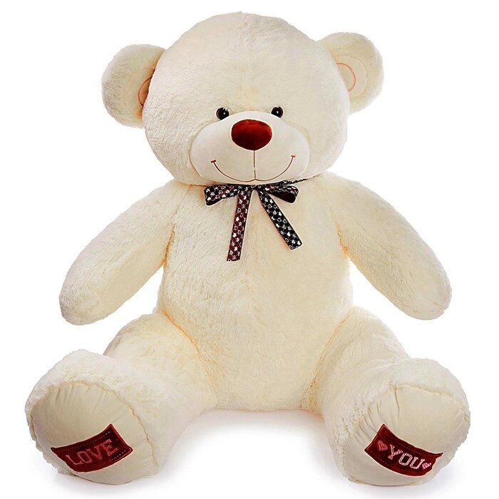 Мягкая игрушка «Медведь Амур», 150 см, цвет молочный от компании Интернет - магазин Flap - фото 1