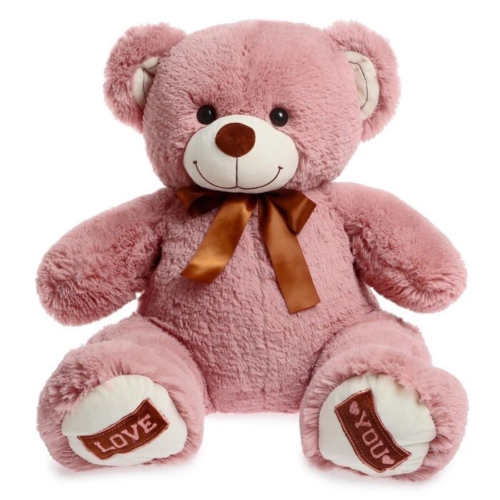 Мягкая игрушка «Медведь Амур», цвет пудровый, 70 см от компании Интернет - магазин Flap - фото 1