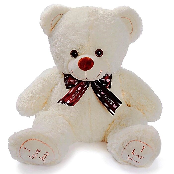 Мягкая игрушка «Медведь Феликс», 70 см, цвет молочный, МИКС от компании Интернет - магазин Flap - фото 1