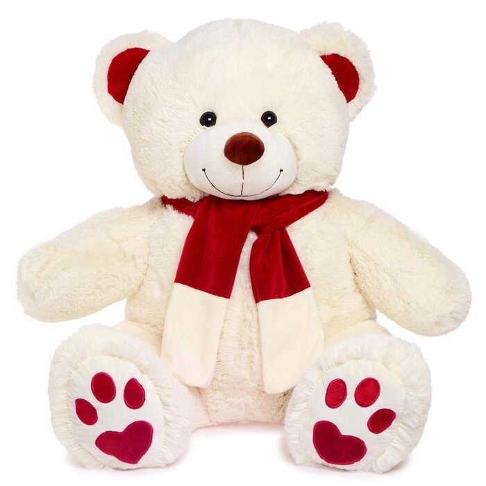 Мягкая игрушка «Медведь Кельвин», цвет молочный, 90 см от компании Интернет - магазин Flap - фото 1