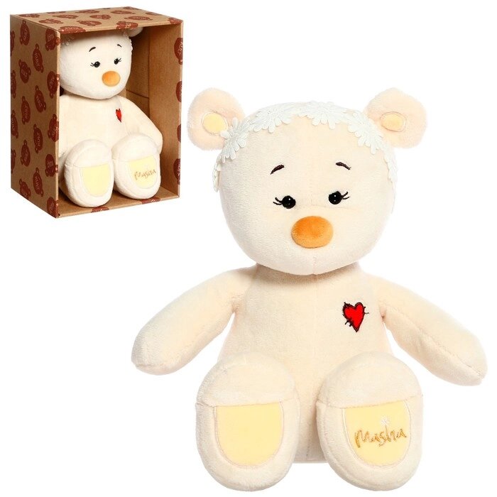 Мягкая игрушка «Медведь Masha», 30 см от компании Интернет - магазин Flap - фото 1
