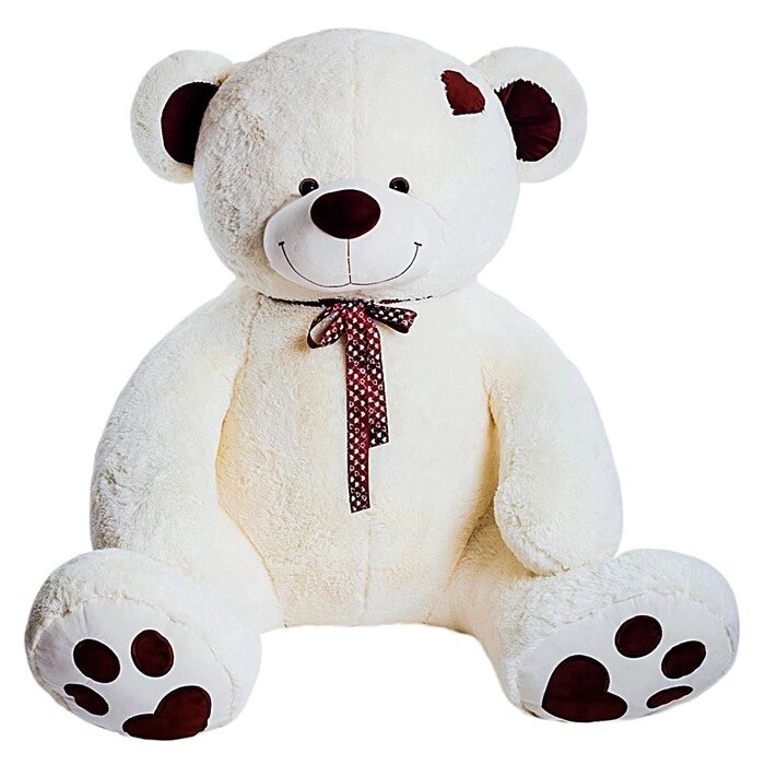 Мягкая игрушка «Медведь Тони», 90 см, цвет белый от компании Интернет - магазин Flap - фото 1