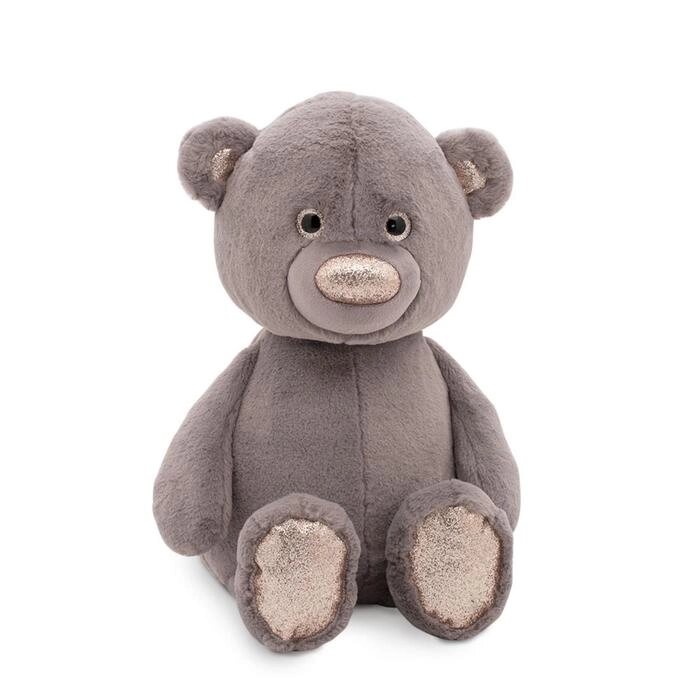 Мягкая игрушка «Медвежонок Пушистик» цвет какао, 35 см от компании Интернет - магазин Flap - фото 1