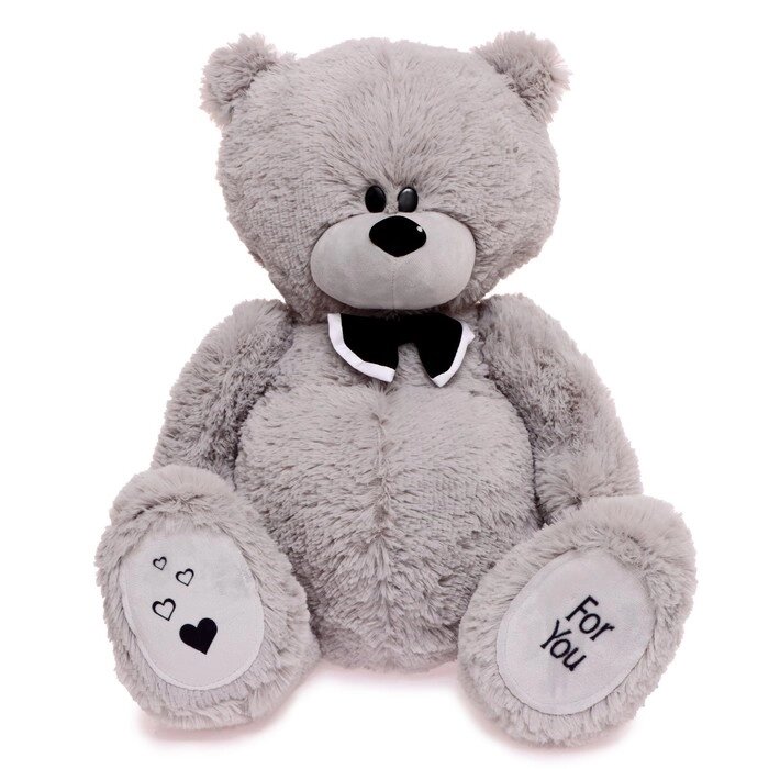 Мягкая игрушка «Мишка Дедди», цвет серый, 80 см от компании Интернет - магазин Flap - фото 1