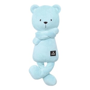 Мягкая игрушка «Мишка Джордж», 33 см, цвет голубой