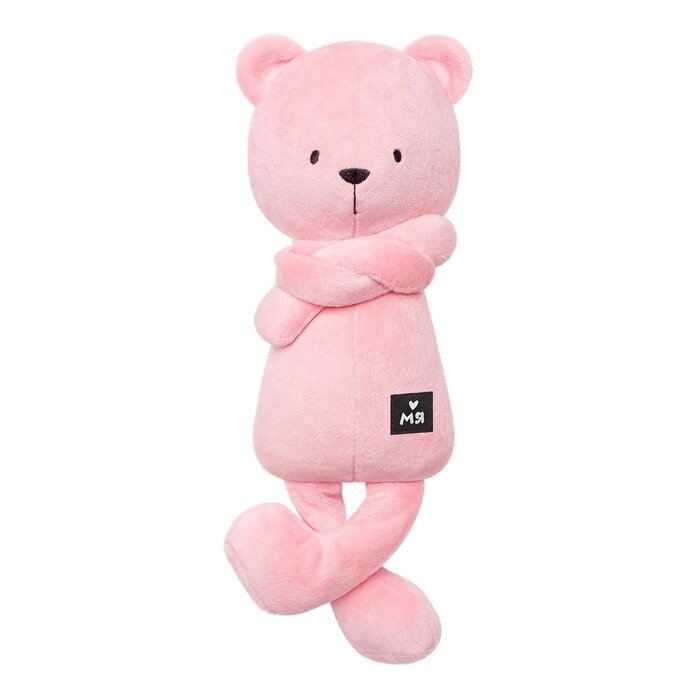 Мягкая игрушка «Мишка Джордж», 33 см, цвет розовый от компании Интернет - магазин Flap - фото 1