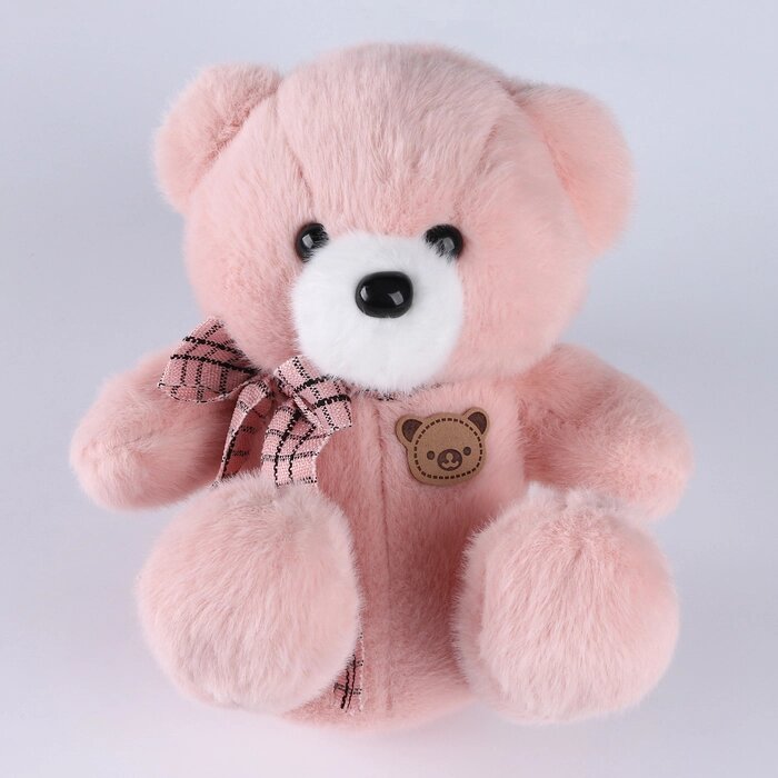 Мягкая игрушка "Мишутка", 23 см, цвет розовый от компании Интернет - магазин Flap - фото 1