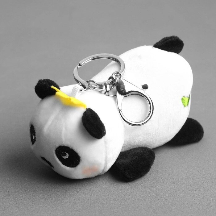 Мягкая игрушка «Панда», на брелоке, 12 см от компании Интернет - магазин Flap - фото 1