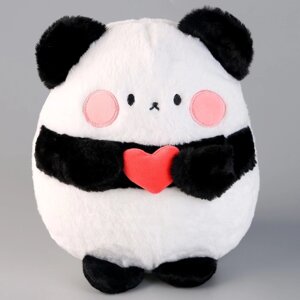 Мягкая игрушка «Панда» с сердцем, 25 см