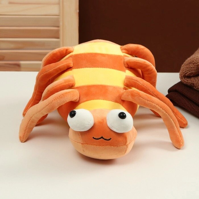 Мягкая игрушка «Паук», 27 см, цвет оранжевый от компании Интернет - магазин Flap - фото 1