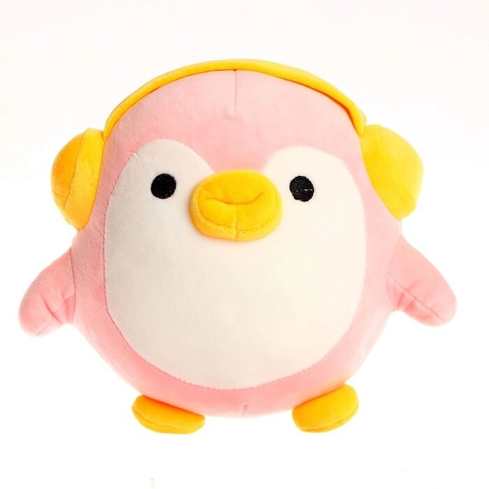 Мягкая игрушка «Пингвин в наушниках», цвет МИКС от компании Интернет - магазин Flap - фото 1