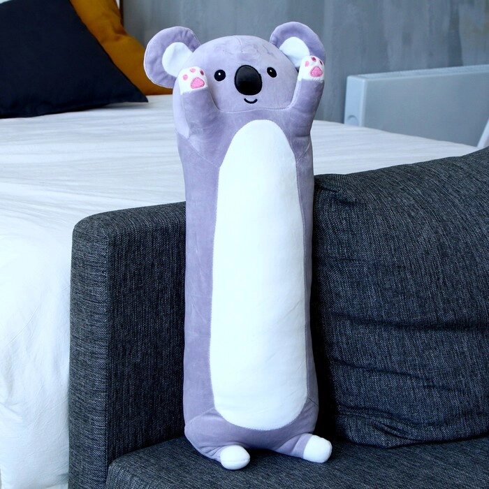 Мягкая игрушка-подушка «Коала», 70 см, цвет серый от компании Интернет - магазин Flap - фото 1