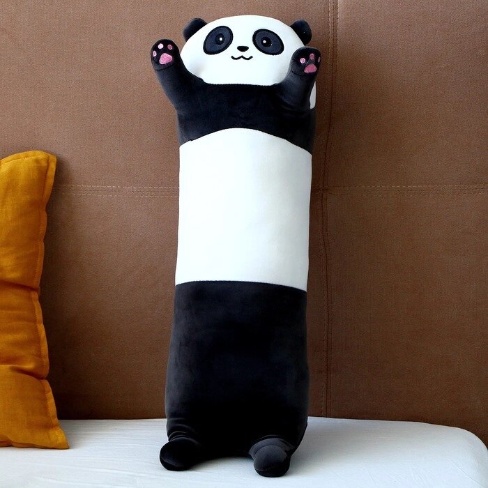 Мягкая игрушка-подушка «Панда», 70 см, цвет чёрно-белый от компании Интернет - магазин Flap - фото 1