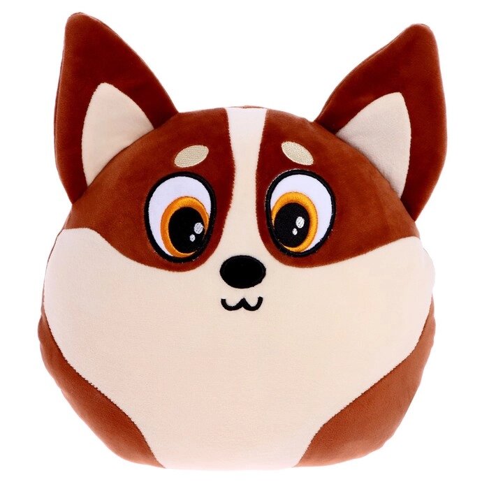 Мягкая игрушка-подушка «Собака Корги», 30 см от компании Интернет - магазин Flap - фото 1