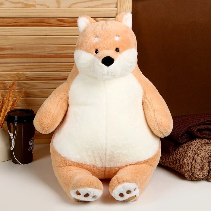 Мягкая игрушка «Собака», 55 см, цвет оранжевый от компании Интернет - магазин Flap - фото 1