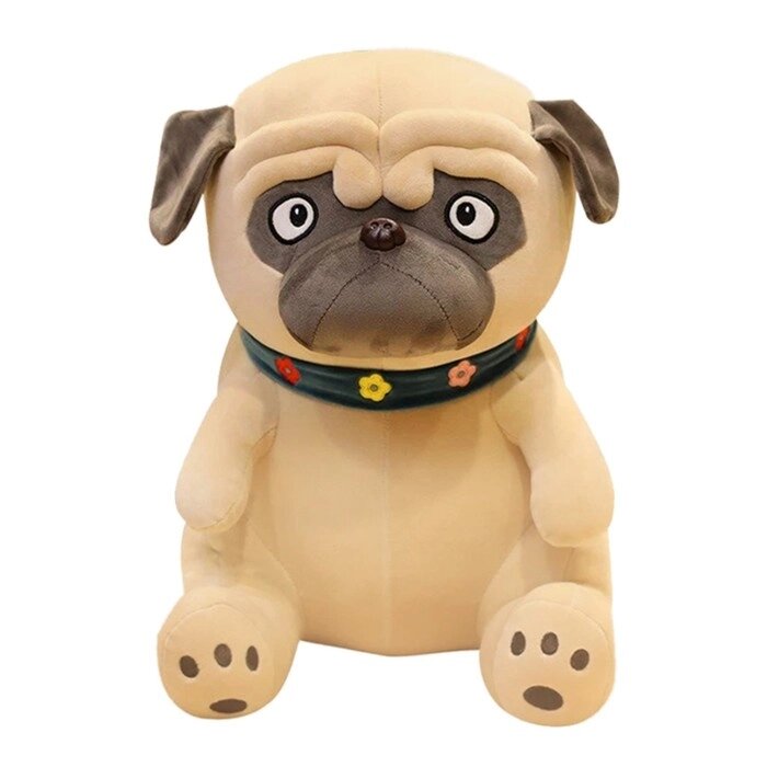 Мягкая игрушка «Собака Мопс», 32 см от компании Интернет - магазин Flap - фото 1