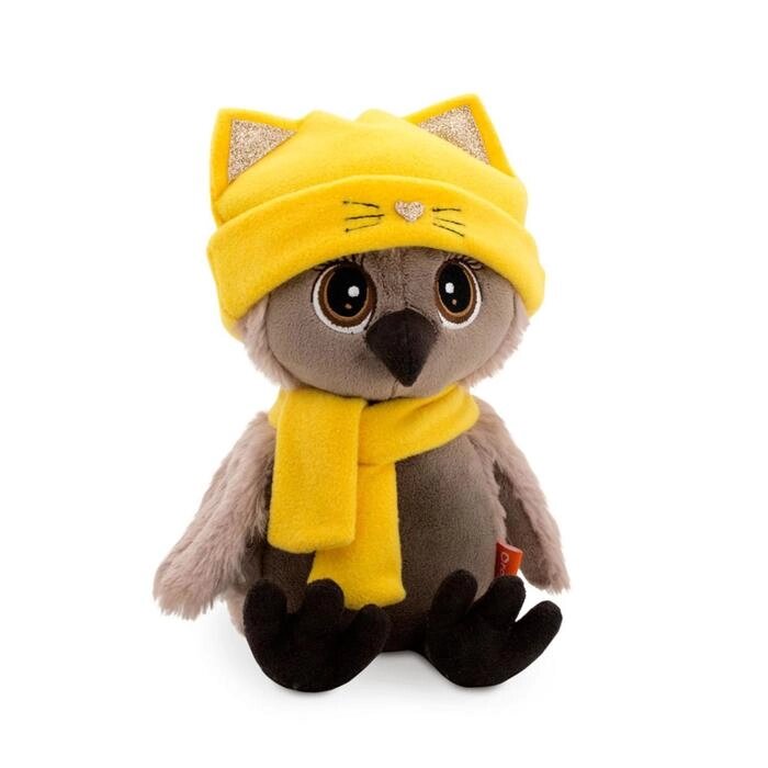 Мягкая игрушка «Сова Соня», в шапке котёнка, 20 см от компании Интернет - магазин Flap - фото 1