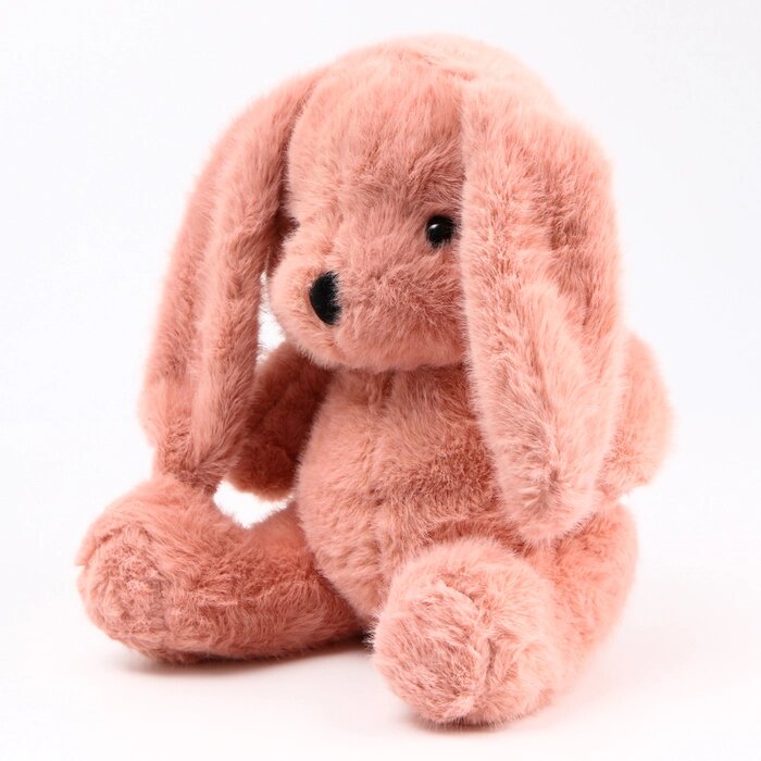 Мягкая игрушка «Зайка», 23 см, цвет тёмно-розовый от компании Интернет - магазин Flap - фото 1