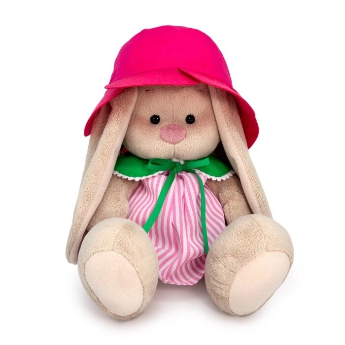 Мягкая игрушка «Зайка Ми в шляпе-цветок», 23 см от компании Интернет - магазин Flap - фото 1