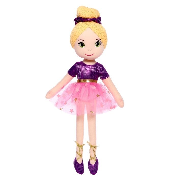 Мягкая кукла «Балерина София в фиолетовом платье», 40 см от компании Интернет - магазин Flap - фото 1