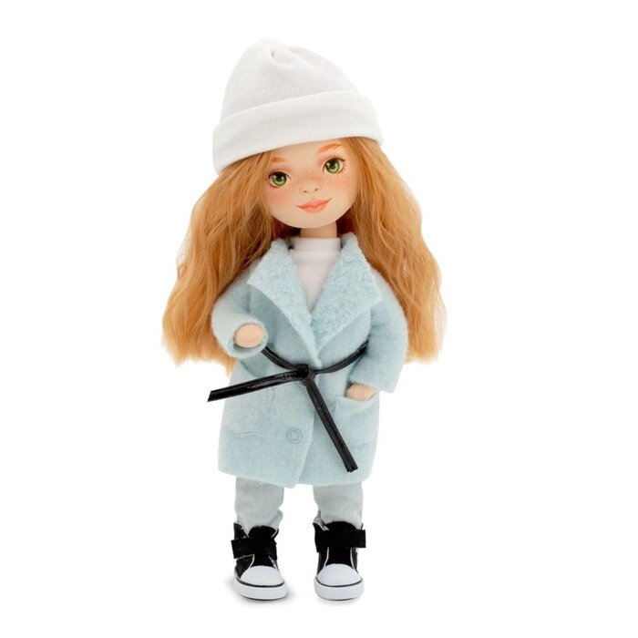 Мягкая кукла Sunny «В пальто мятного цвета», 32 см от компании Интернет - магазин Flap - фото 1